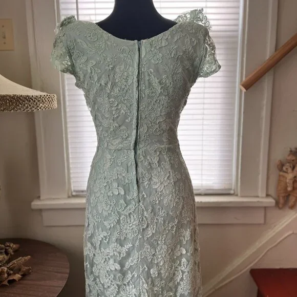 shona joy green mini dress PRE main image 1
